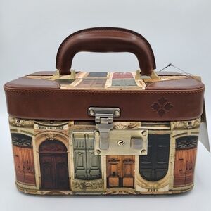 Patricia Nash Train Case Handbag NEW